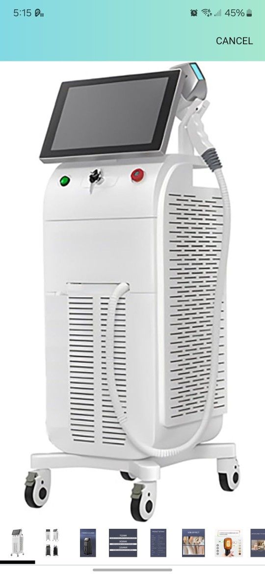 Soprano Titanium Laser Machine Professional Commercial Buisiness Hair Removal New