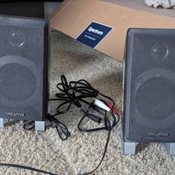 Desktop Speakers. Creative . A Pair