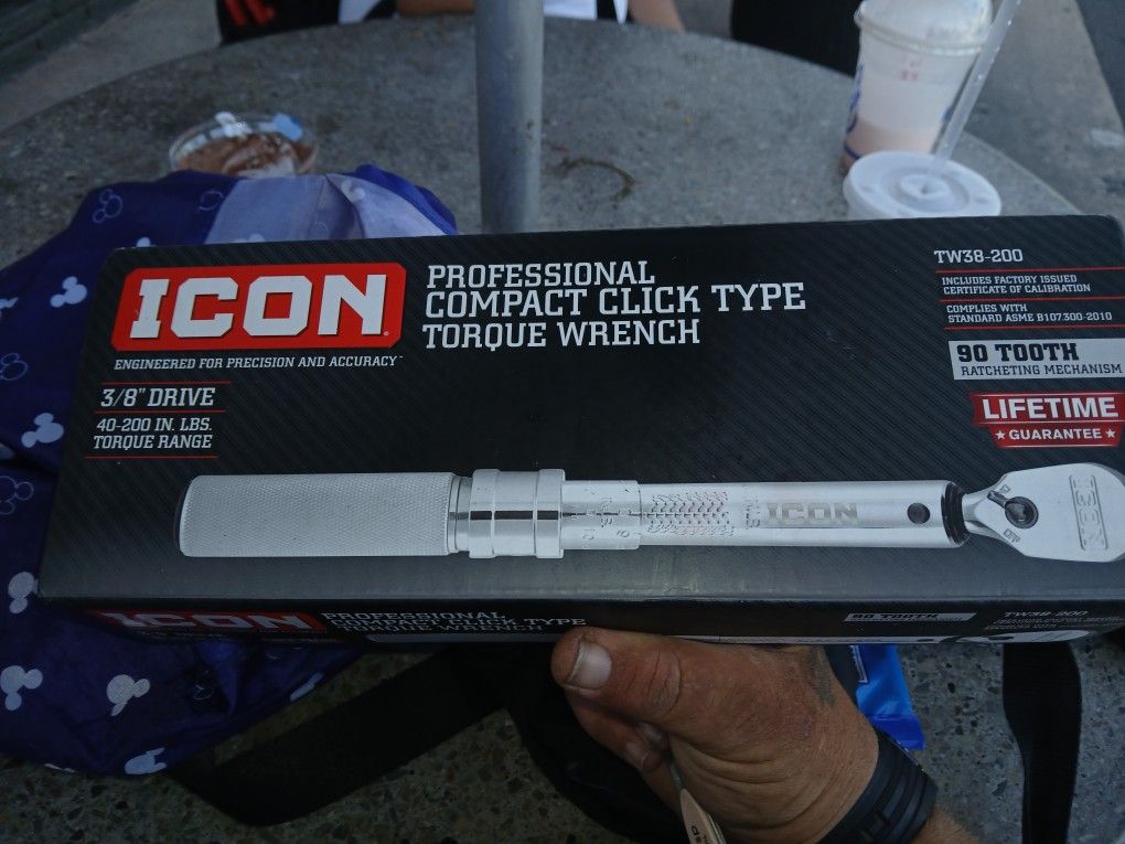 ICON CLICK TYPE TORQUE WRENCH