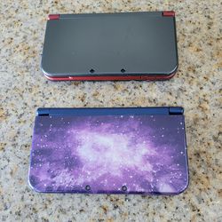 (2) New Nintendo 3DS XL Consoles for Sale Both North American NTSC Units