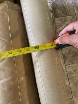 Leather couch