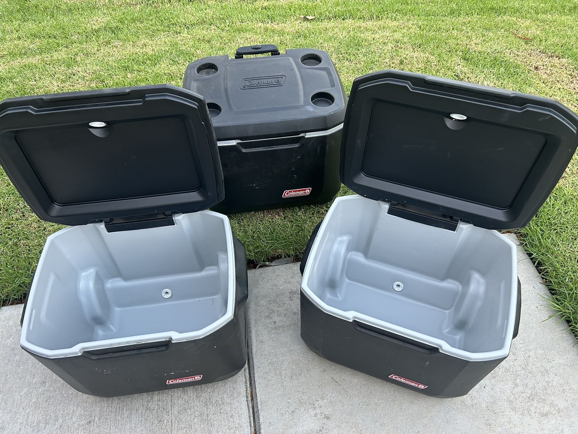 Coleman 50 Qt. Hard Cooler with Wheels