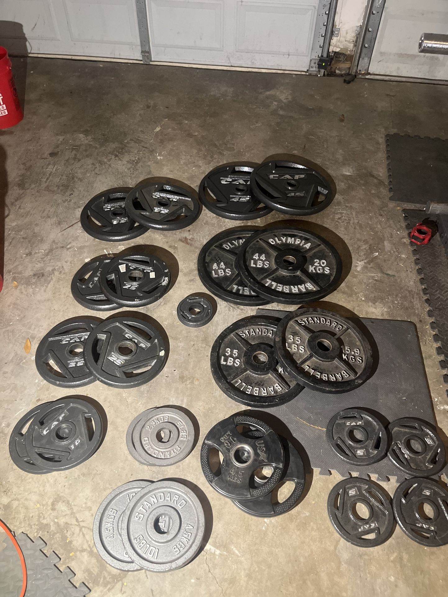 Weight Plates Sold As Set