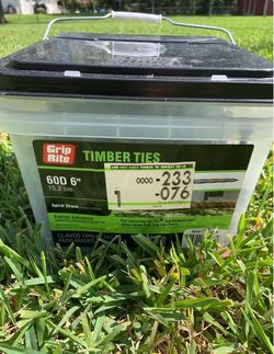 Grip Rite Timber Ties 60D 6” Spiral Shank