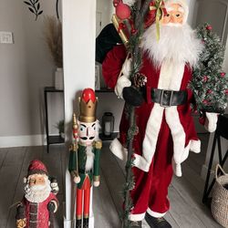 Santa Claus CHRISTMAS STATUE $25