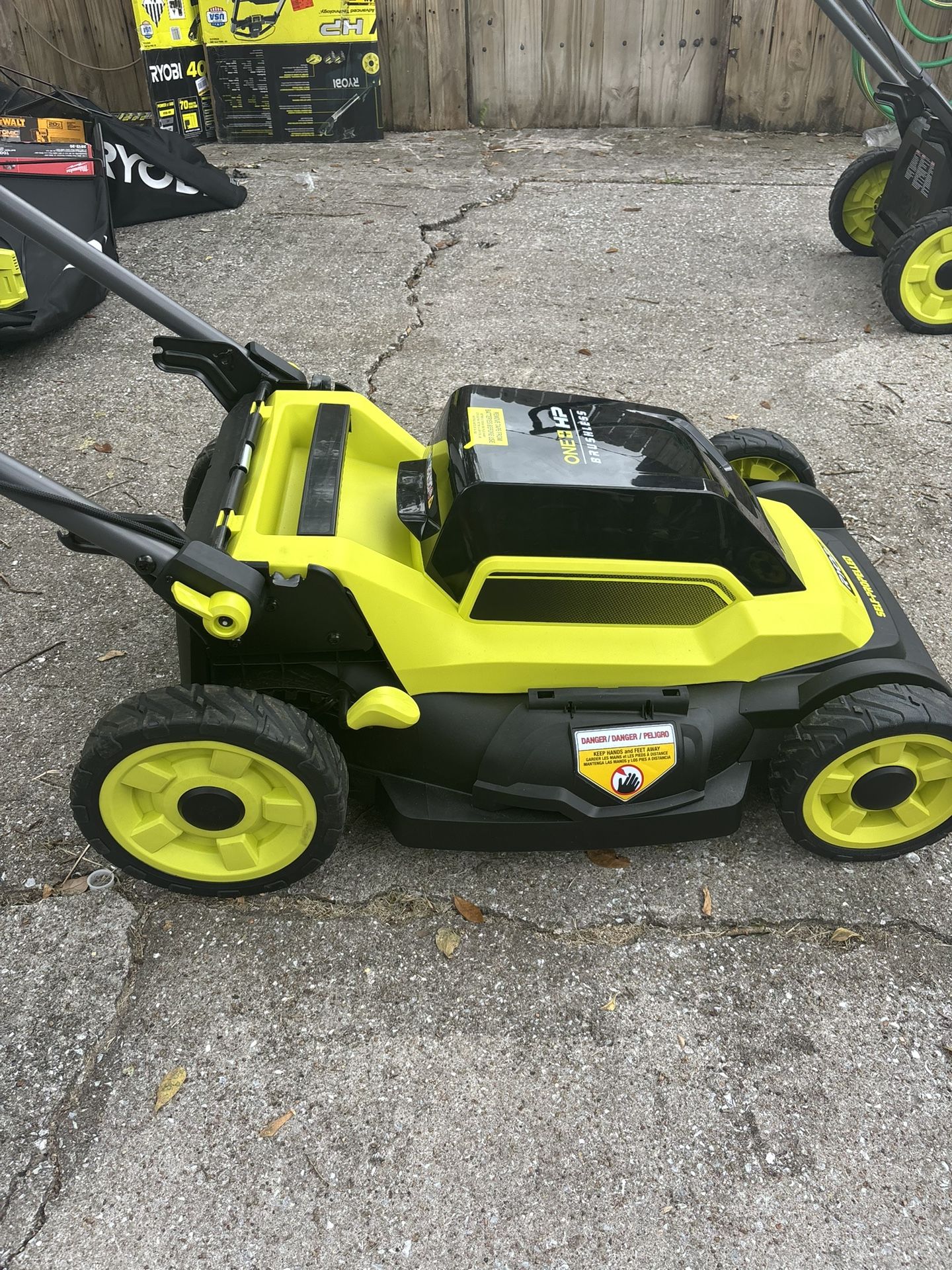 RYOBI 18V ONE+ HP Brushless 20 Cordless Self Propelled Lawn