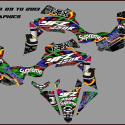 Yfz450r 09 To 2013 Graphic Kit 