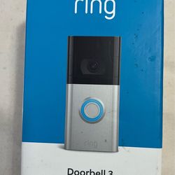 Ring doorbell 3