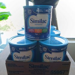 $20 For All 7 ; Similac Advance Powder Formula 7- 12.4 Oz Cans