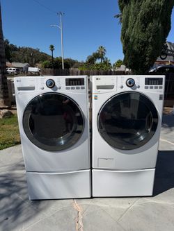 XL washer and gas dryer