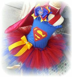Supergirl tutu set costume
