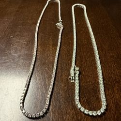 Cubans Zirconium Tennis Chains