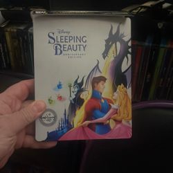 Sleeping Beauty Steelbook Blu-ray Disney Signature Collection Rare EMBOSSED