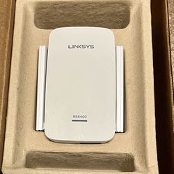 Linksys Wifi Router Extender RE6400 AC1200 5GHz & 2.4 GHz