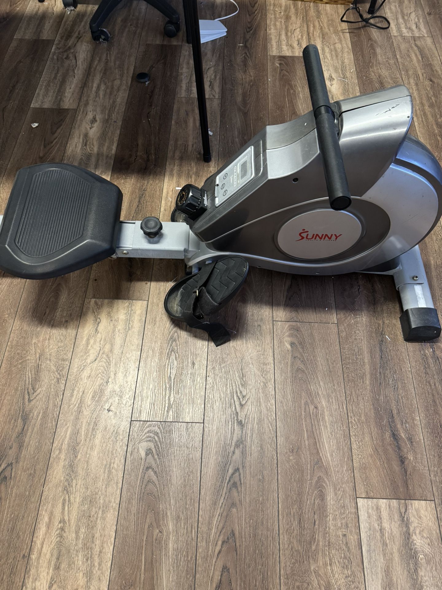 Sunny Health & Fitness Space Efficient Convenient Magnetic Rowing Machine -