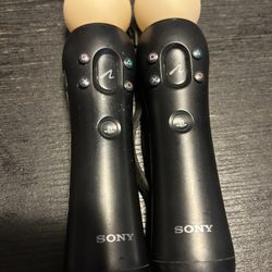 PlayStation 3 Motion Plus Controllers 