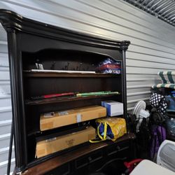 Pure Cherry Oak Hutch.. Also up 4 trades