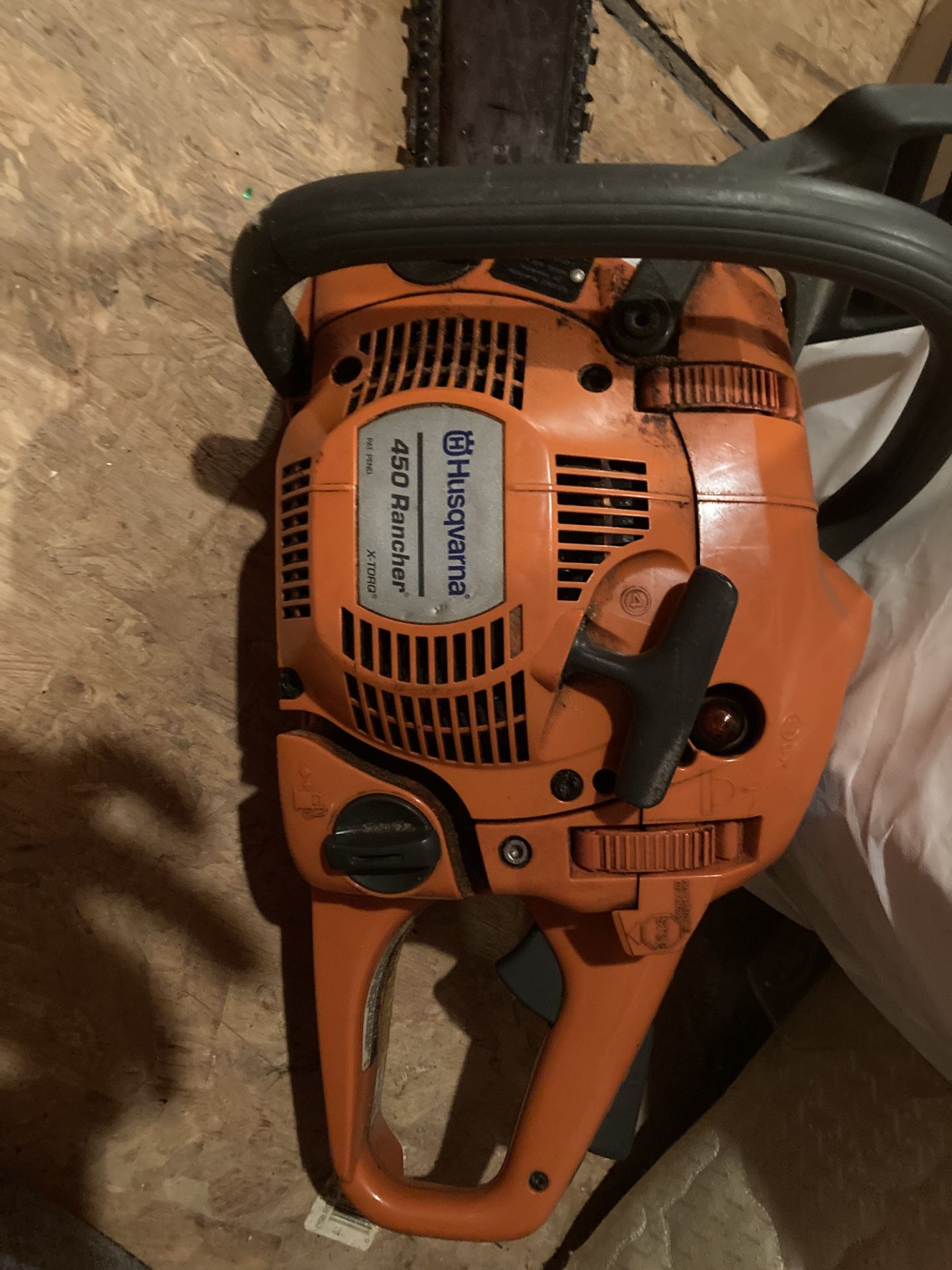 The Husqvarna 450 Rancher Great Condition