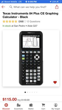 Ti84+ce Brand New, Factory Sealed