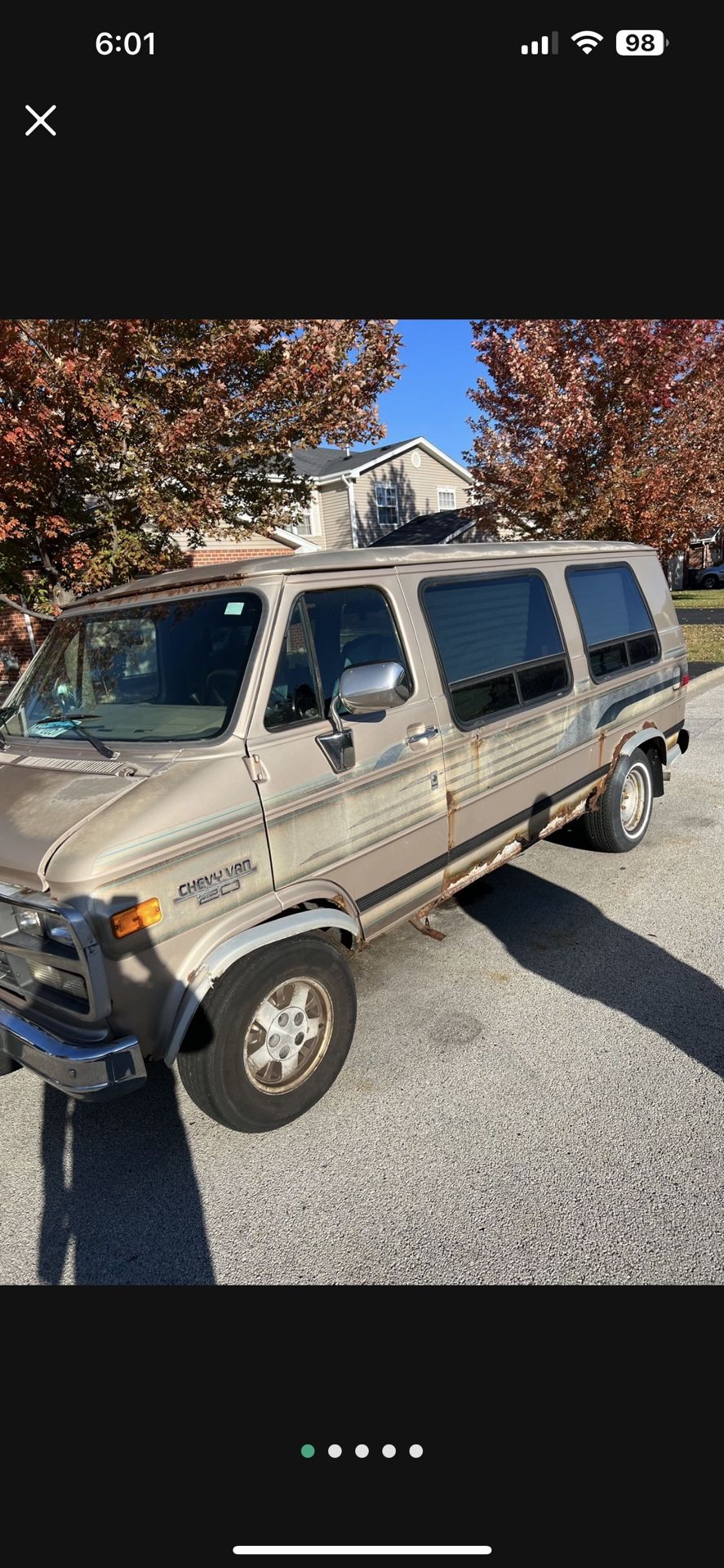 1994 Chevrolet G 20Series Van
