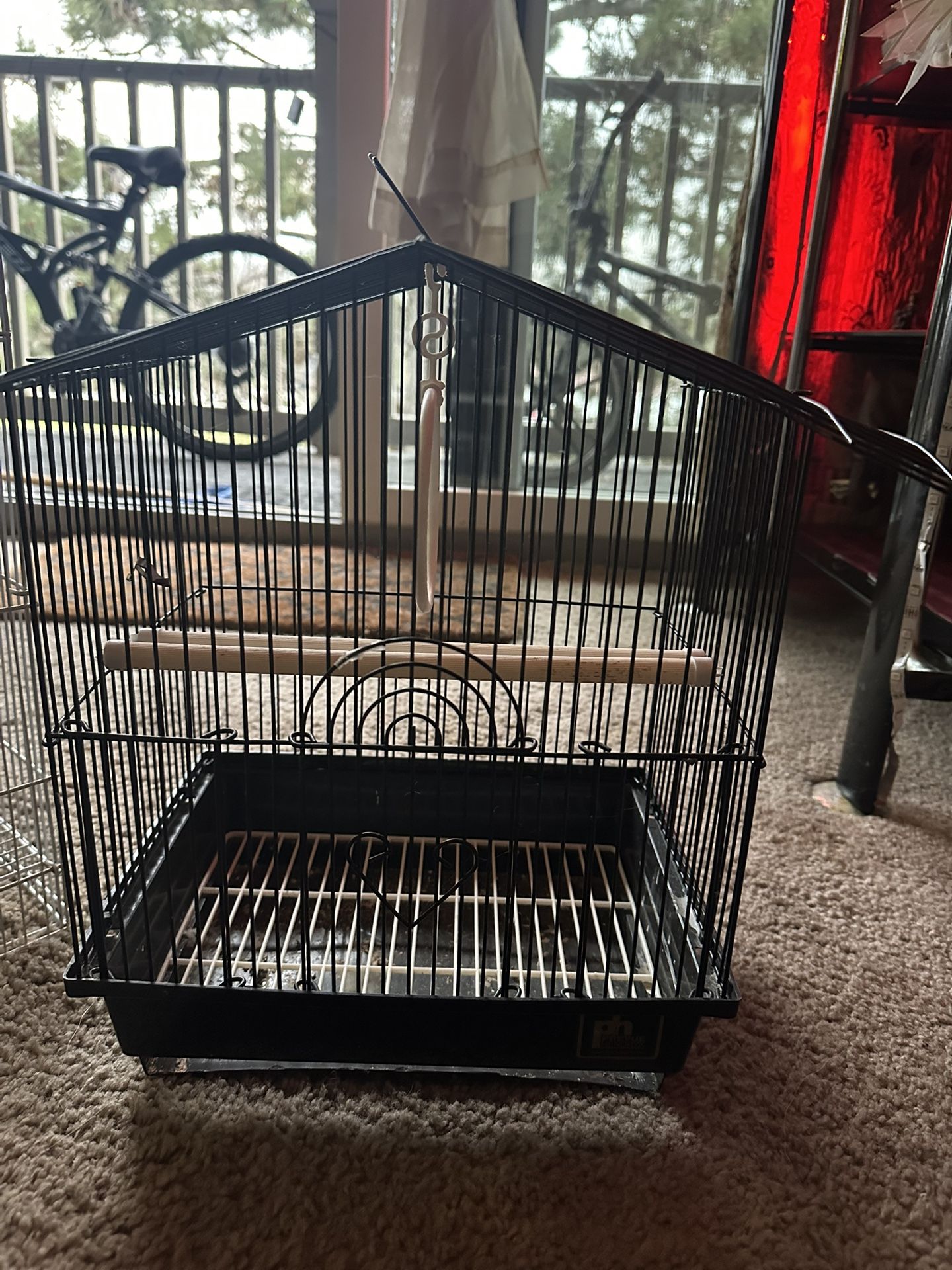 Two Bird Cages