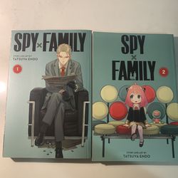 Spy Family Volume 1 & 2 by Tatsuya Endo