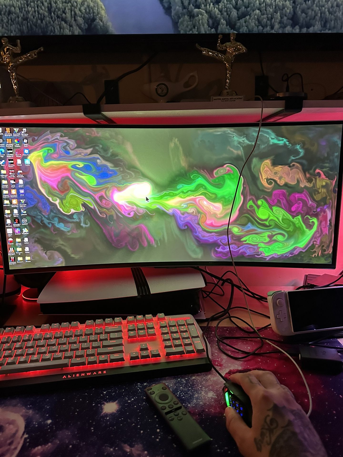 34 Inch Curved OLED Gaming Moniter