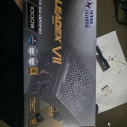 Super Flower Leadex VII PRO 1000W 80+ Platinum, Cybenetics Platinum, Full Modular, ATX 3.1 & PCIe5.0