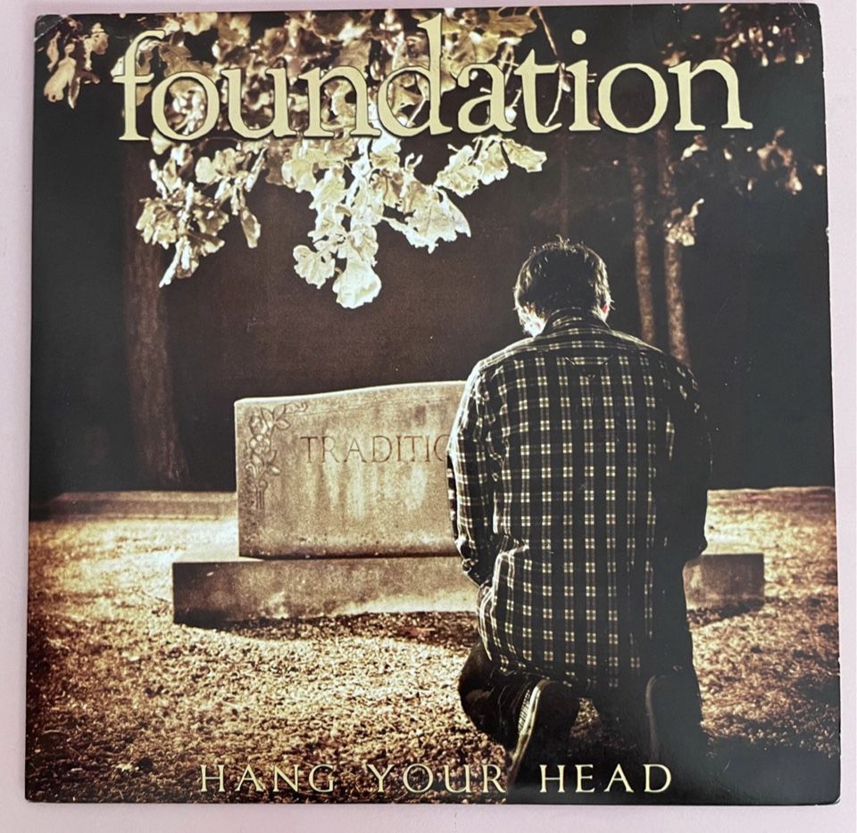 Foundation - Hang Your Head 7" vinyl record album LIMITED Fall tour 2009