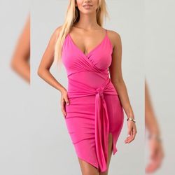 Pink dress