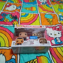 2 Pack Pop WWe The Rock And Mankind 