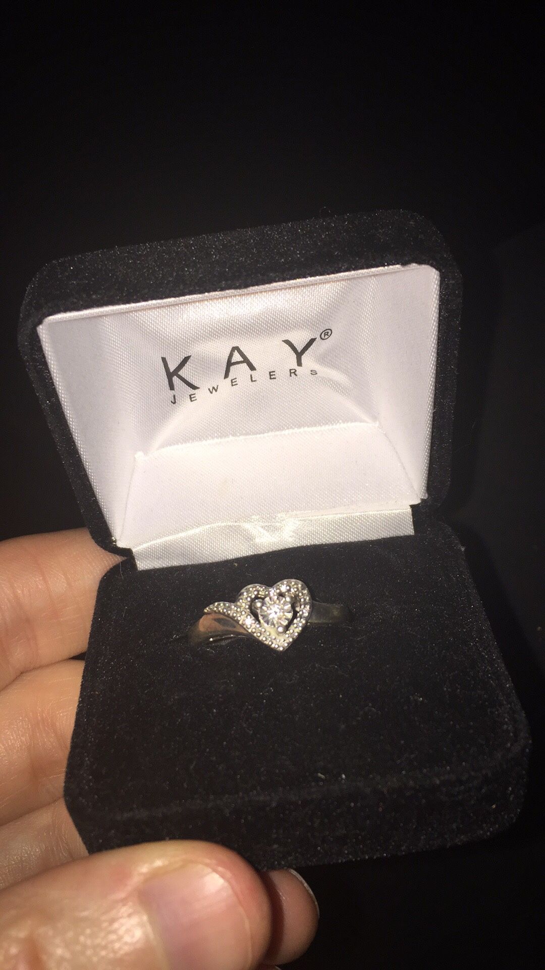 Kay engagement ring size 8 never been worn