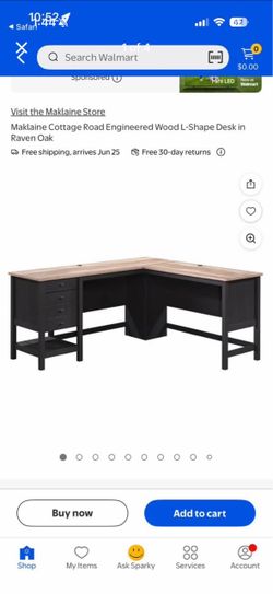 L Shaped computer desk