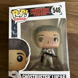 Funko Pop Stranger Things Ghostbuster Lucas 