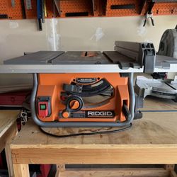 Ridgid Table Saw 