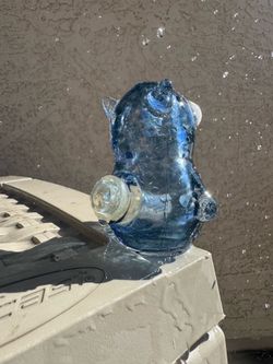 Kuchikopi glass flower holder  custom made