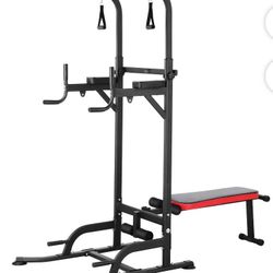 Power Tower Dip, Pull-up, And Core Machine