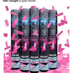 Pink party Poppers 
