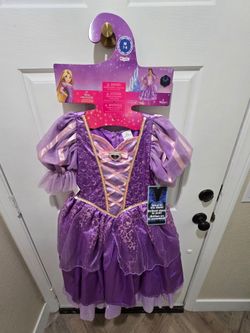 Disney Princess Rapunzel Costume Dress Size M 7-8
