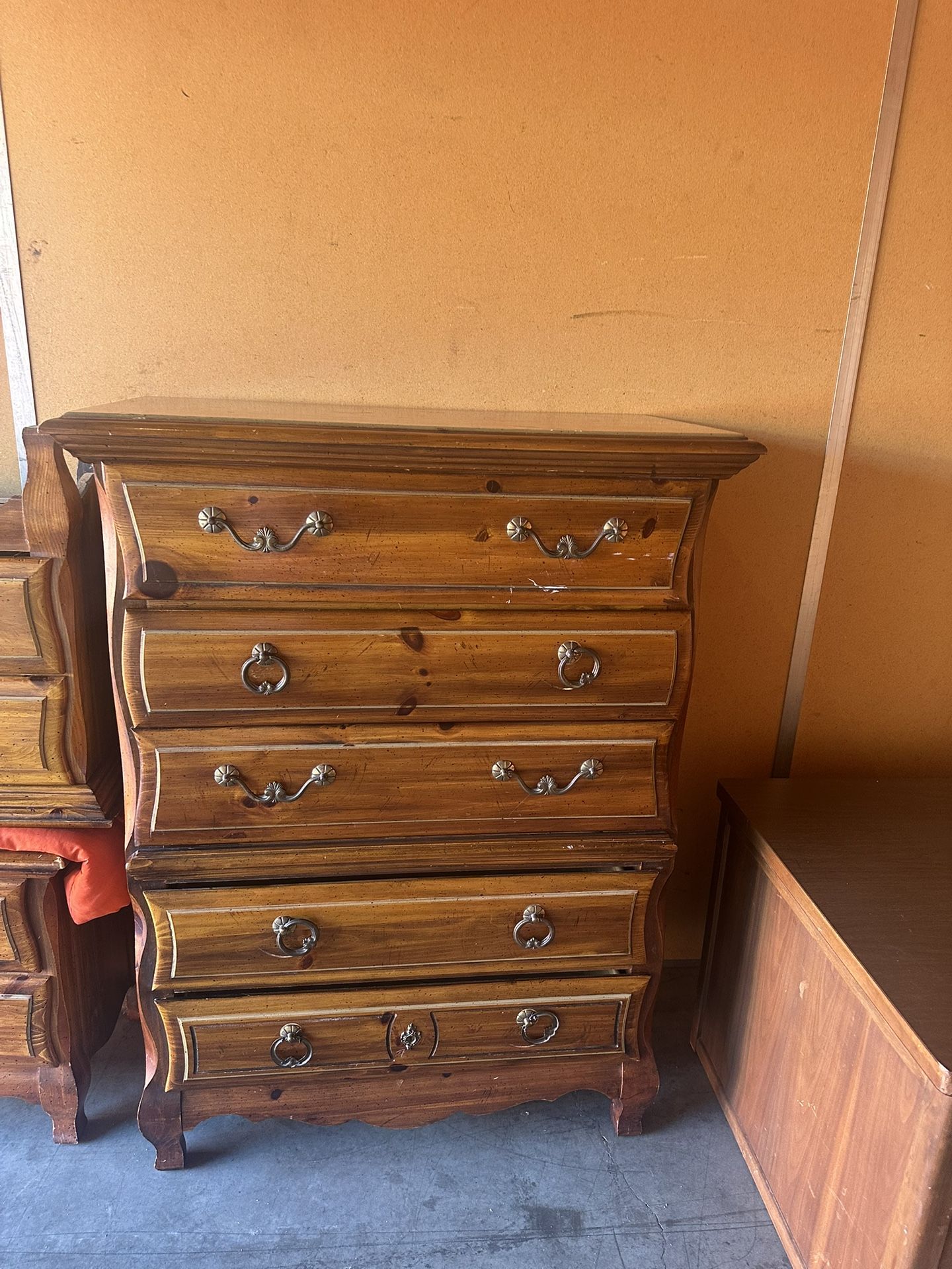 wooden dresser