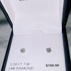 Kohl's Lab Diamond Stud Earrings