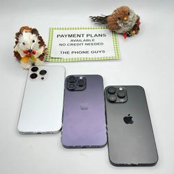 Apple iPhone 14 Pro Max - $1 Down To Take Home Today Pay The Rest Later