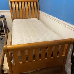 Twin Bed XL With Trundle