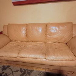 Leather Couch And Loveseat - Copenhagen 