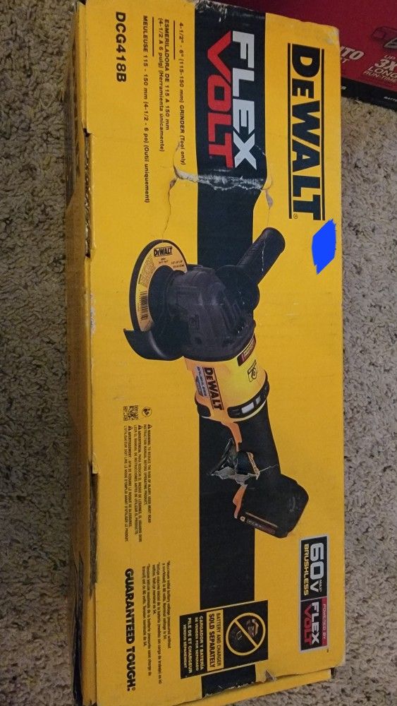 Dewalt Grinder FLEXVOLT 
