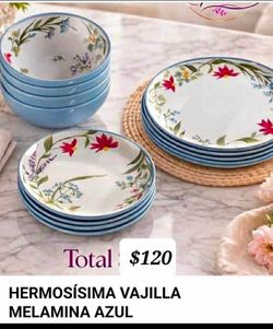 Vajilla de Melamina
