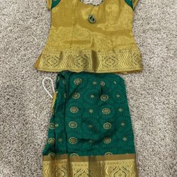 Kids Indian Dress For Girls Age 5-6y