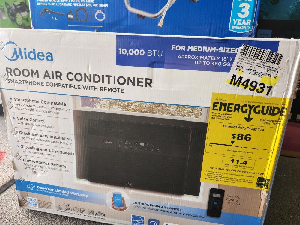 Midea 10000btu Window Air Conditioner 