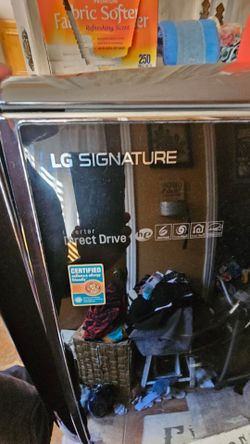 SMARTWASHER "LG SIGNATURE SERIES "
