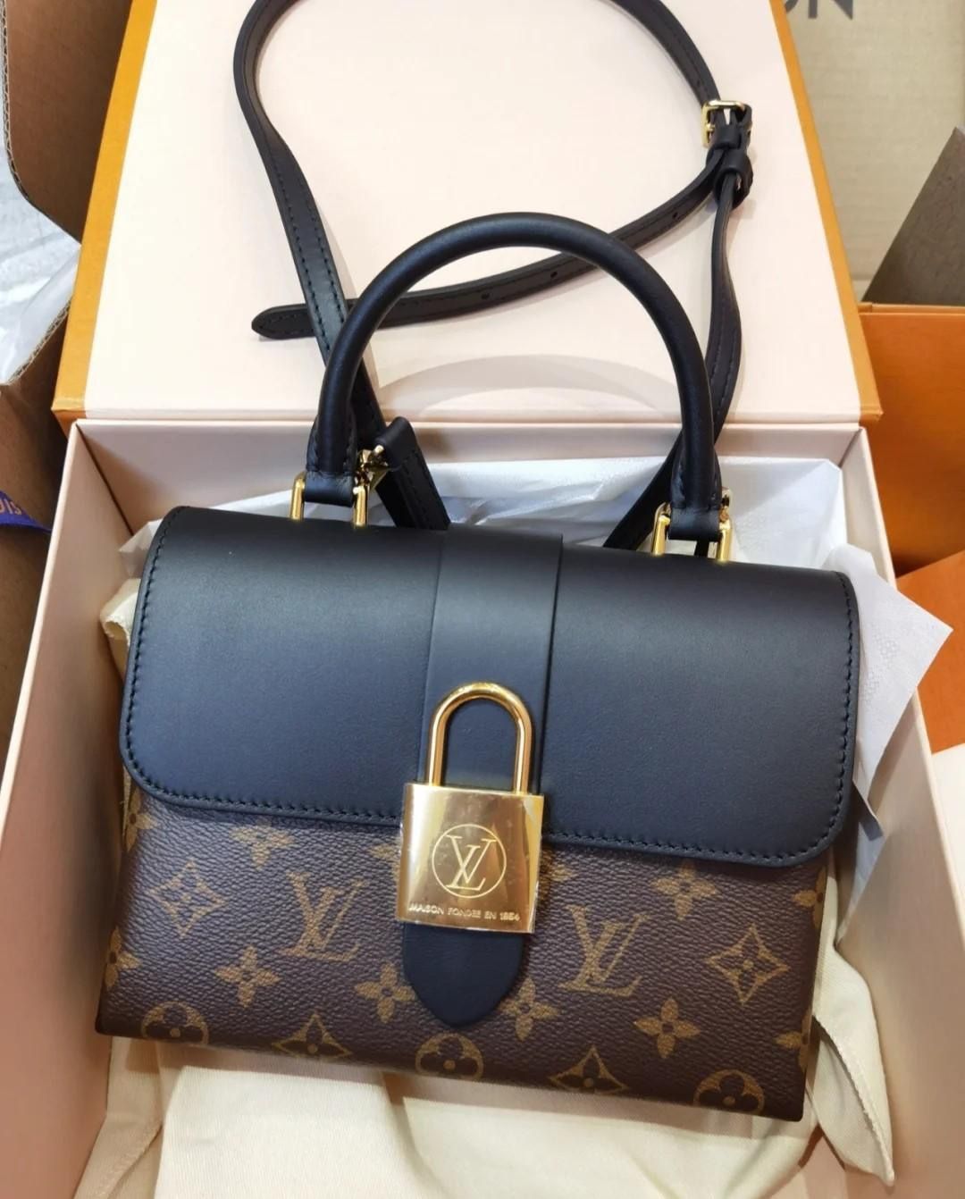 Louis Vuitton Locky BB Monogram Black